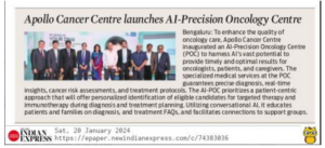 apollo cancer centre launches 1 precision oncology  centre news - 16
